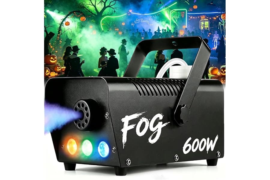 Best Fog Machine with LED Lights for Parties