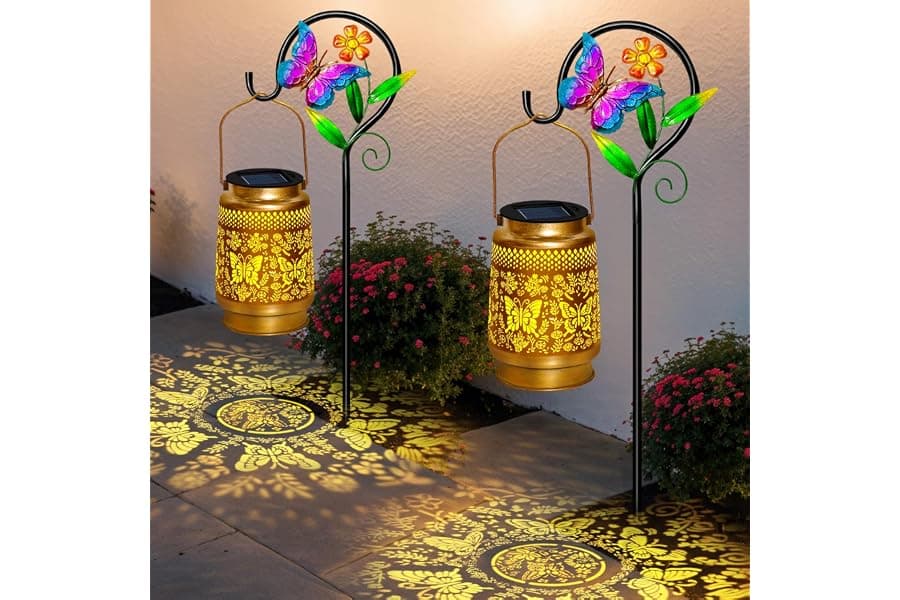 Butterfly Solar Lanterns: Add Whimsy to Your Garden