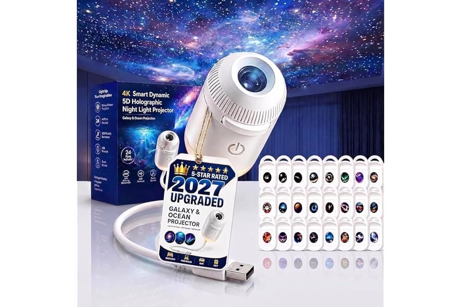 Galaxy Ocean Projector for Bedroom Ceilings