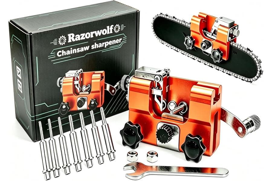 Best Manual Chainsaw Sharpener for Gardens & Woodworking