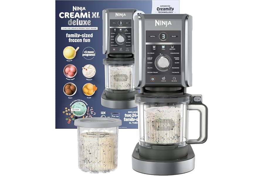 11-in-1 Frozen Dessert Maker: Ice Cream, Sorbet & More