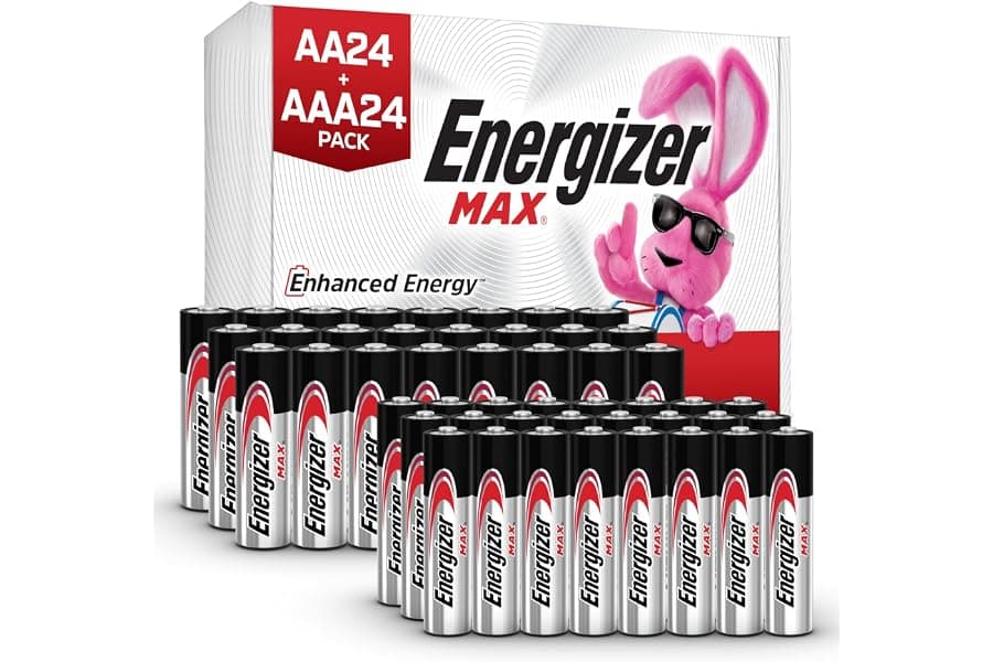 48-Count AA and AAA Battery Combo Pack