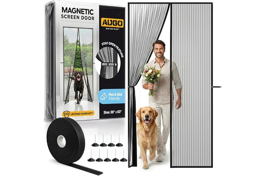 Best Magnetic Screen Door for Hands-Free Bug Protection