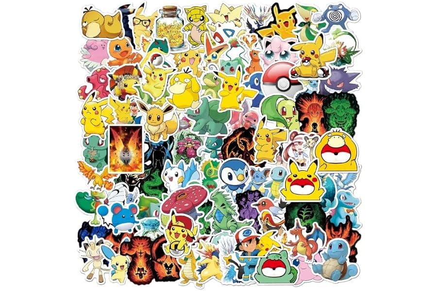Best 101 Pokemon Waterproof Sticker Decals 2026