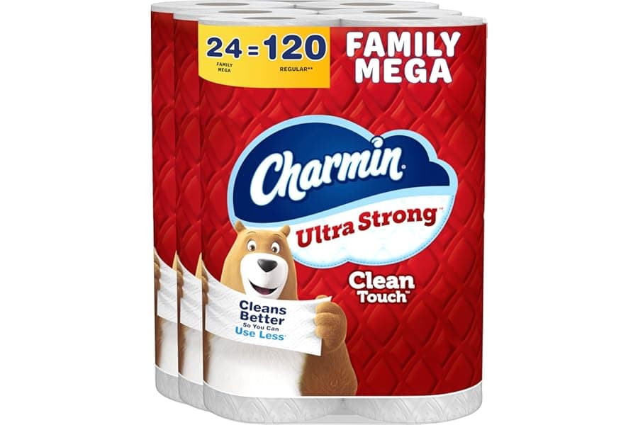 Mega Roll Toilet Paper for Family Bathrooms
