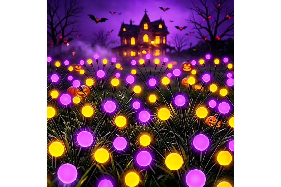 Swaying Solar Halloween Lights for Outdoor Decor