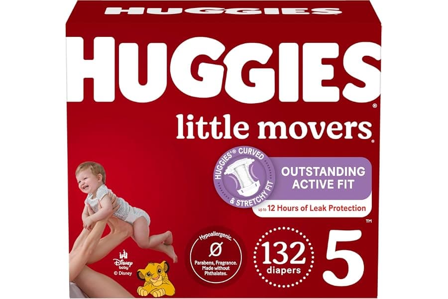 Best Size 5 Diapers for Active Toddlers 27+ Lbs