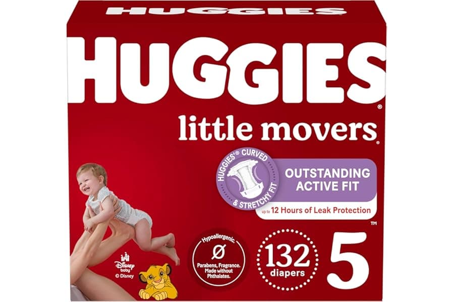 Best Size 5 Diapers for Active Toddlers 27+ Lbs