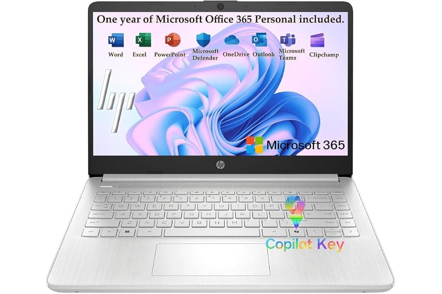 Essential Lightweight Laptop with AI Copilot & Office 365