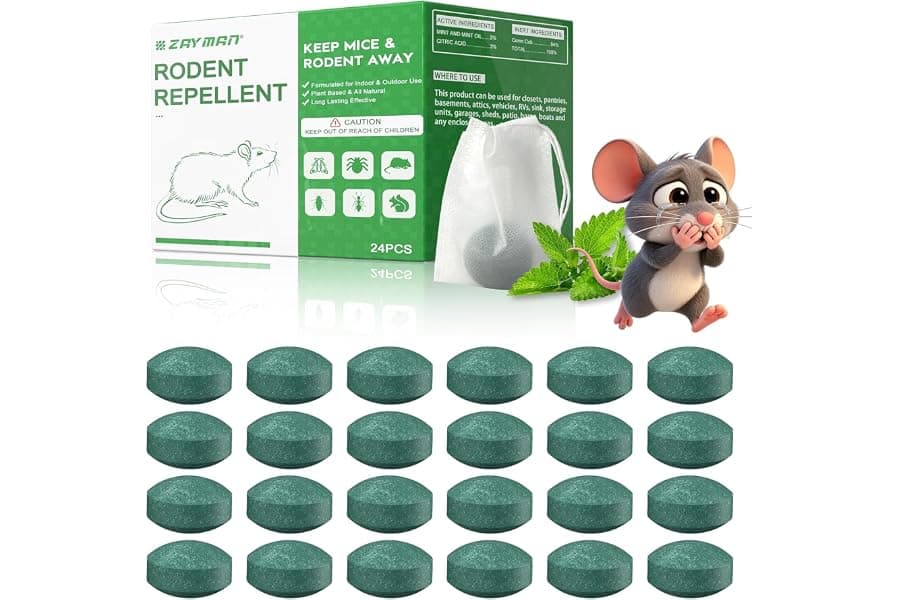 Natural Rodent Repellent: Peppermint Oil Mouse Control