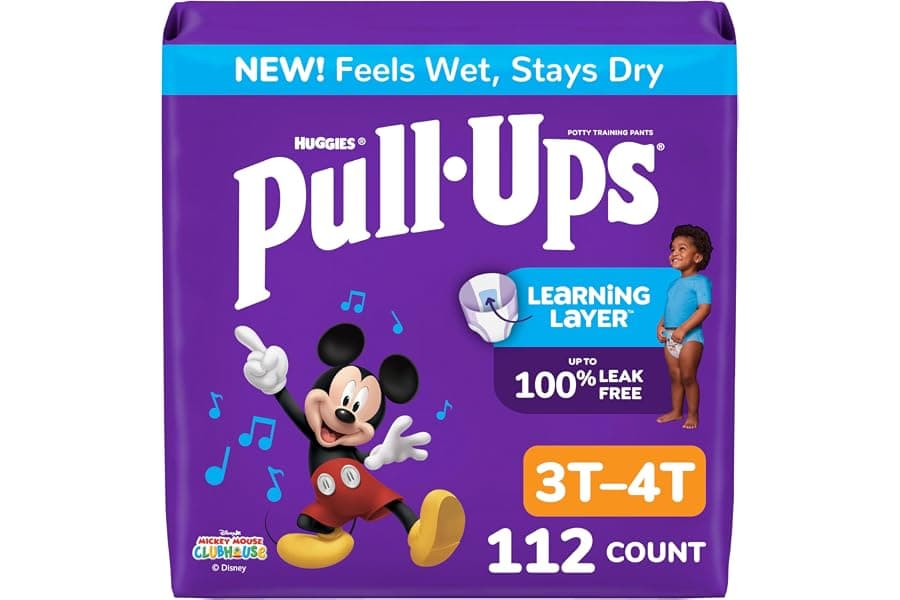 Boys Potty Training Pants 3T-4T Size Guide