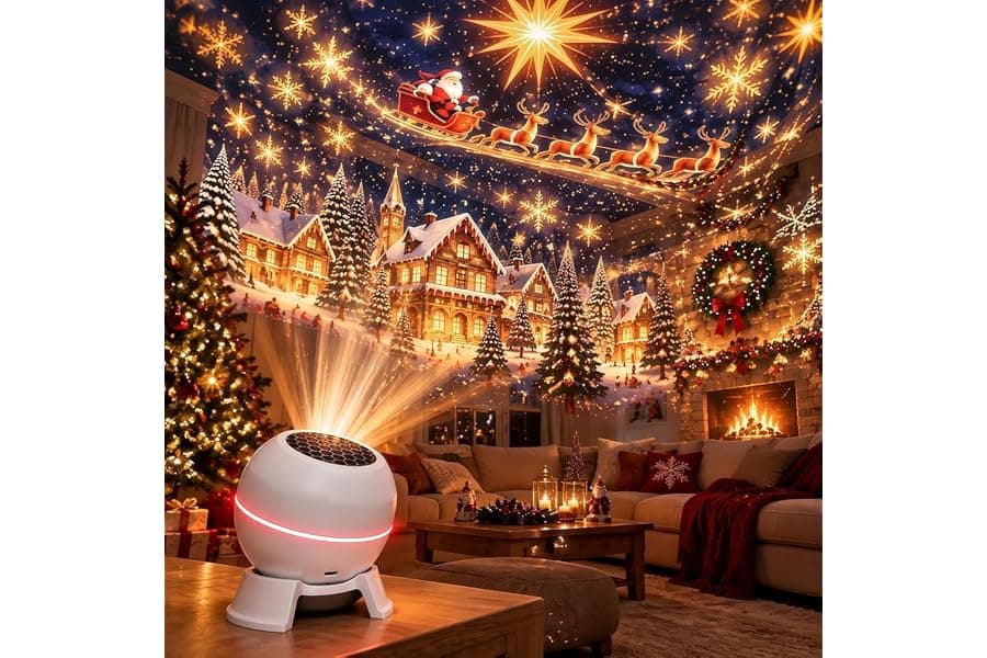 Transform Your Home With Holiday Projector Lights