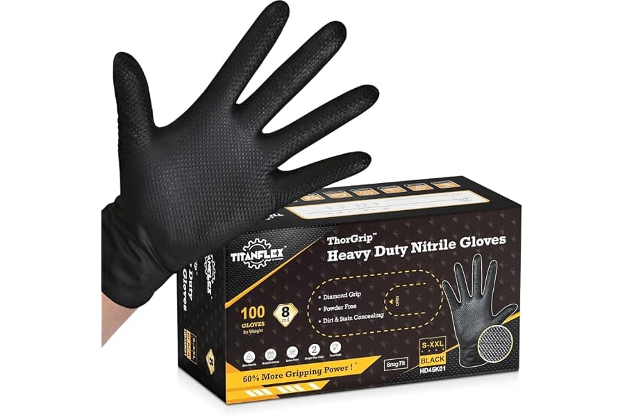 Best Heavy Duty Black Nitrile Industrial Gloves 2026