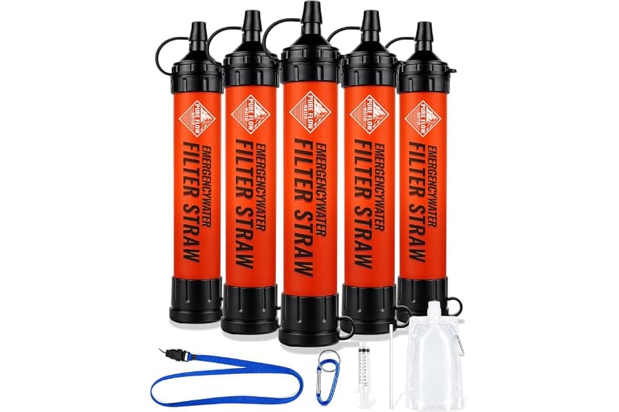 Best Portable Water Filter Straw for Hiking and Camping