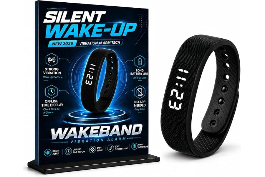Best Vibrating Alarm Watch for Heavy Sleepers