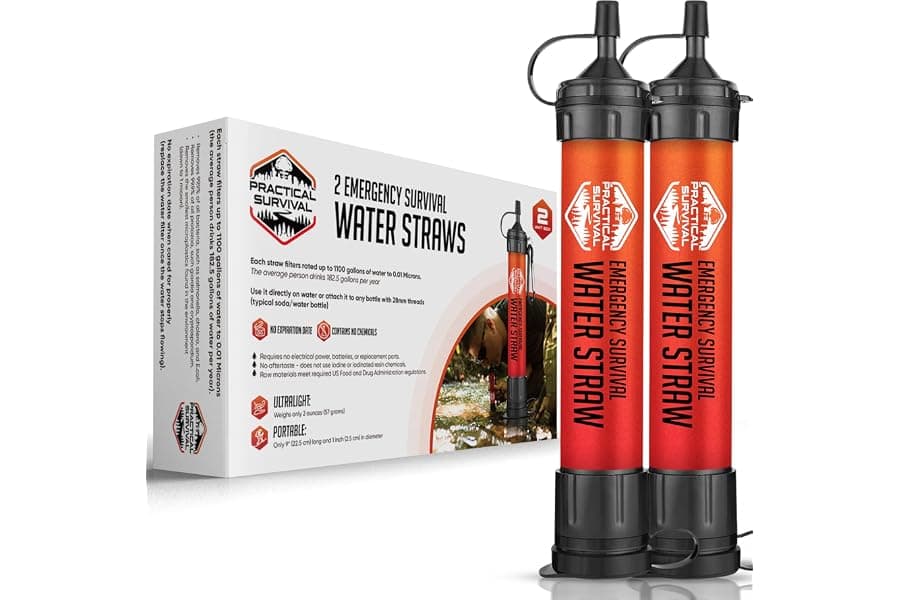 Best Lightweight Emergency Water Filter Straws 2026