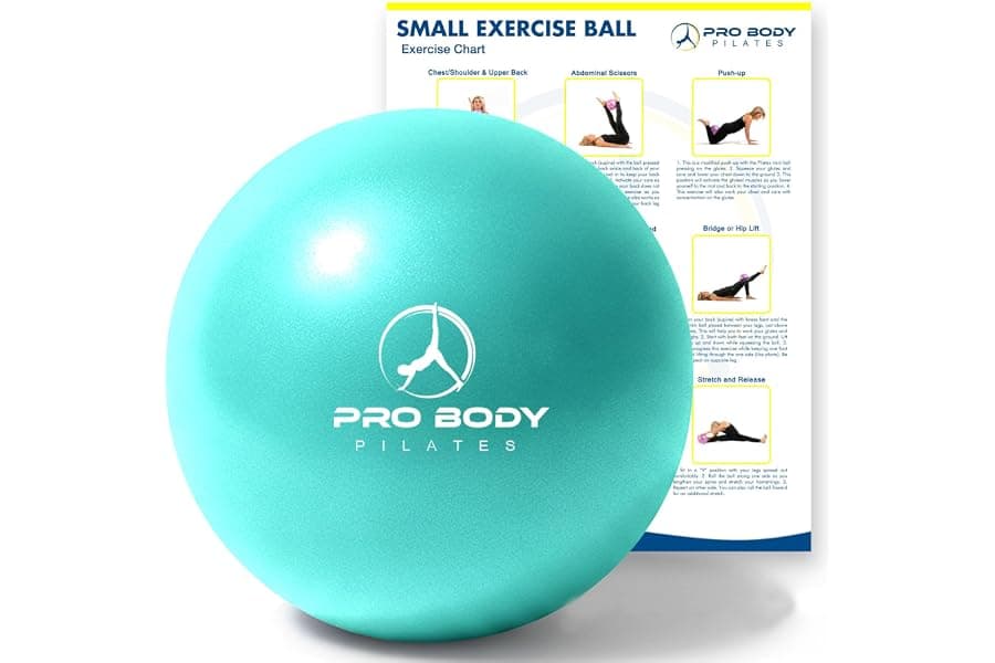 Best Small Exercise Ball for Pilates, Yoga & Core Training