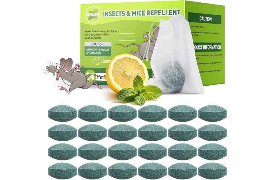 Natural Peppermint Mouse Repellent for Home Pest Control