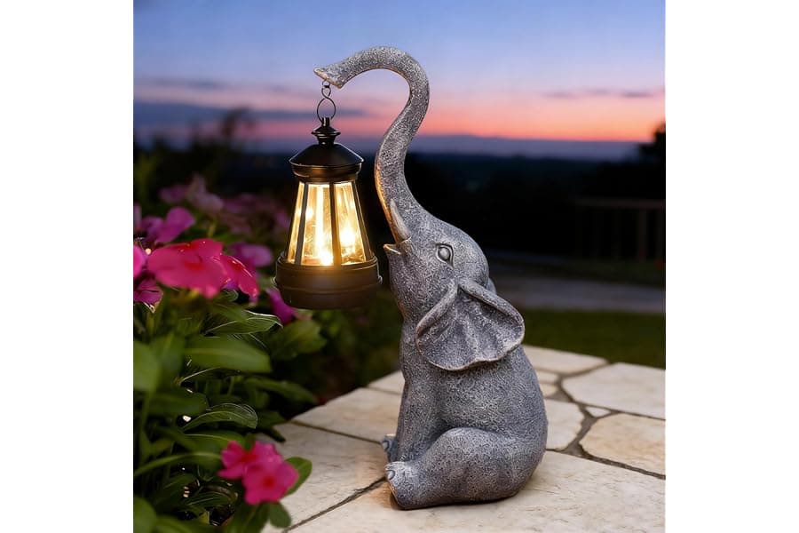 Elephant Garden Statues for Outdoor Decor & Gifts