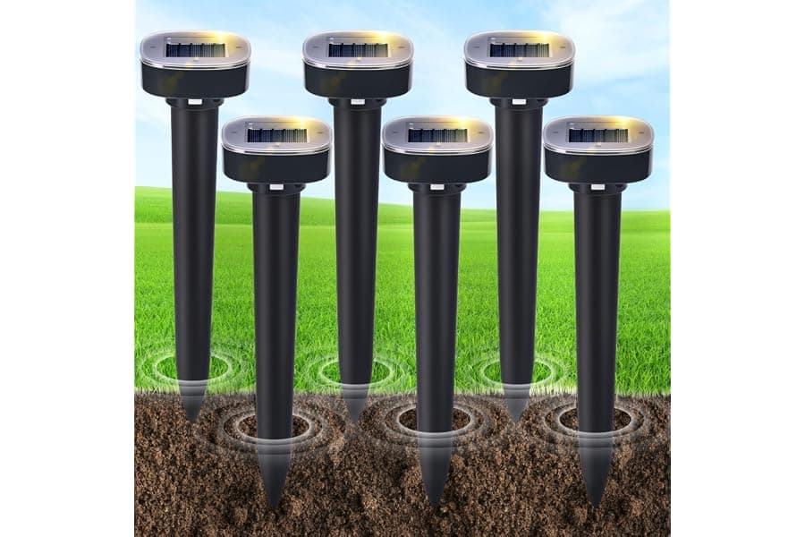 Solar Ultrasonic Animal Repellent for Yards