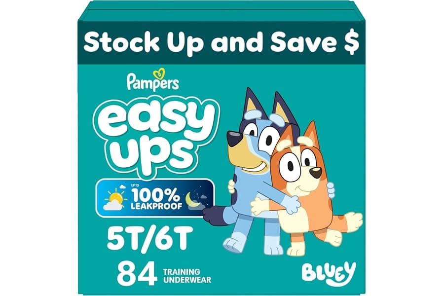 Best Potty Training Pants for Toddlers Size 5T-6T