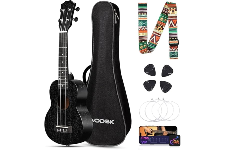 Best Beginner Concert Ukulele Starter Kit