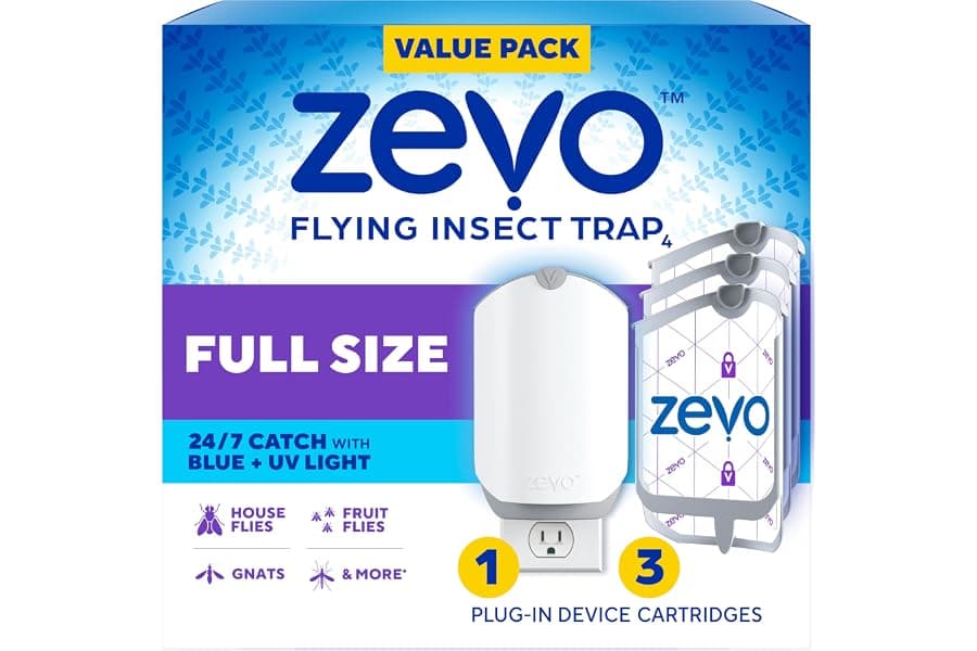 Plug-in Fly Trap for Gnats & Fruit Flies