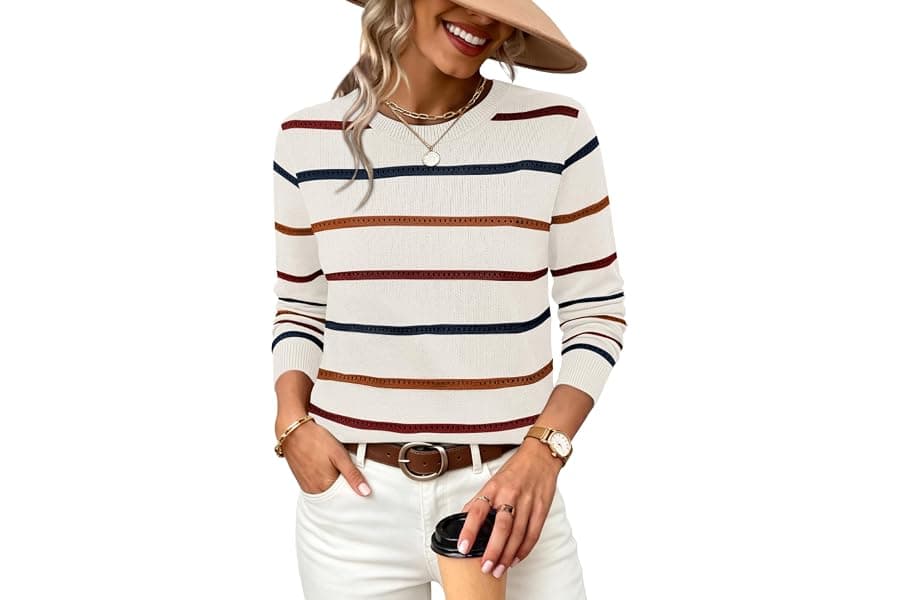 Lightweight Knit Sweaters for Fall Layering