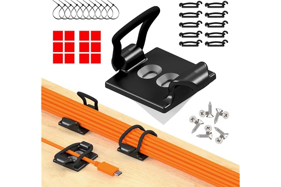 Best Adhesive Cable Clips for Desk & Home Organization