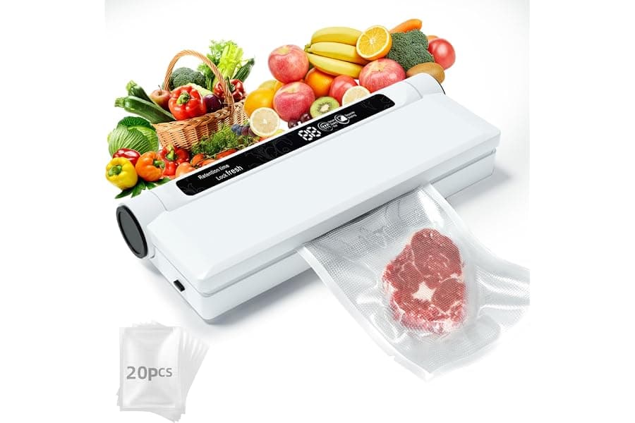 Vacuum Sealer with 75Kpa Suction for Food Storage