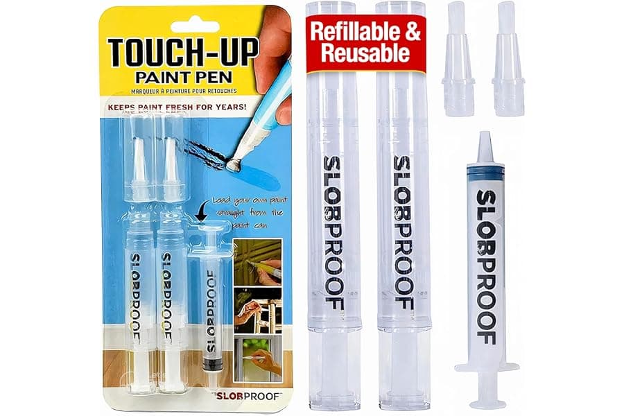 Refillable Touch-Up Paint Pen for Walls & Furniture