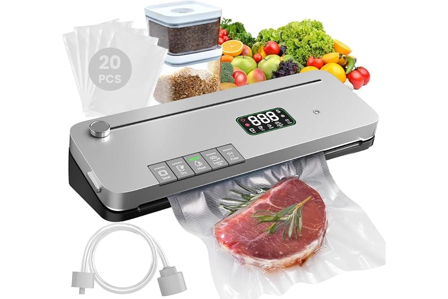 Best 7-in-1 Food Vacuum Sealer for Kitchen Meal Prep