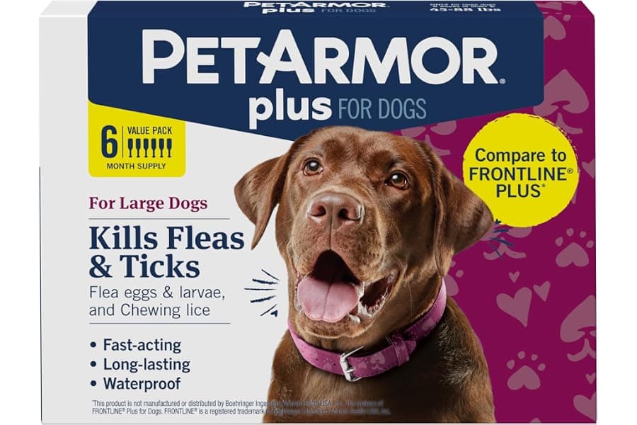 Waterproof Flea and Tick Prevention for Large Dogs