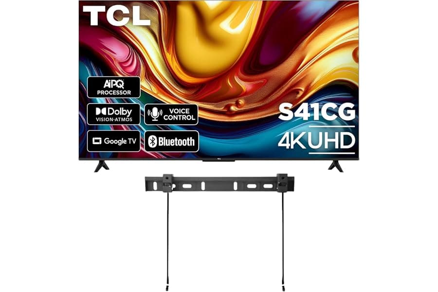 55-inch 4K Smart TV with Dolby Vision and Atmos