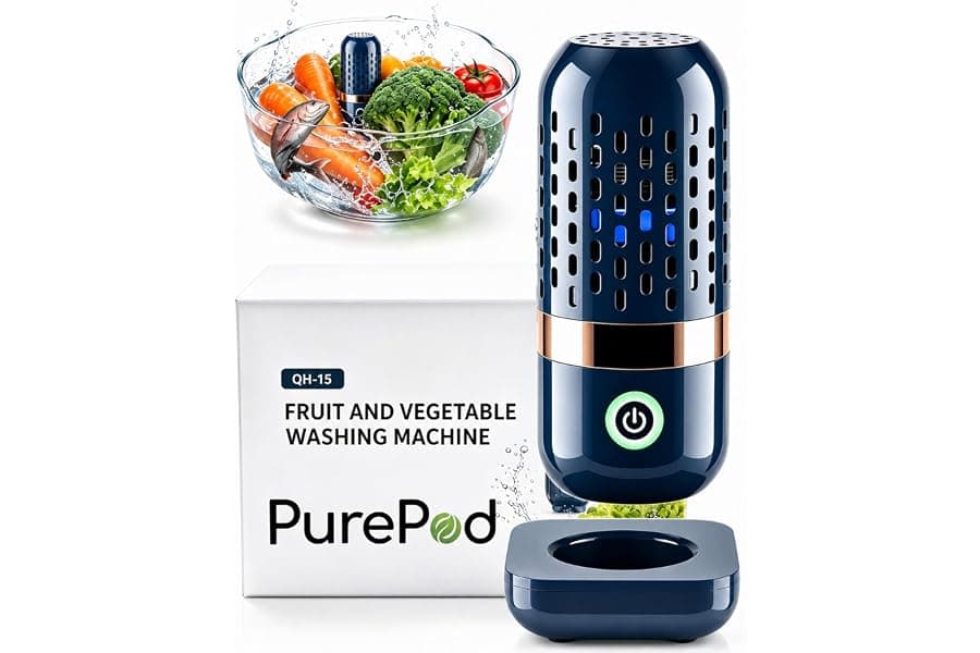 Chemical-Free Produce Cleaner with OH-Ion Technology