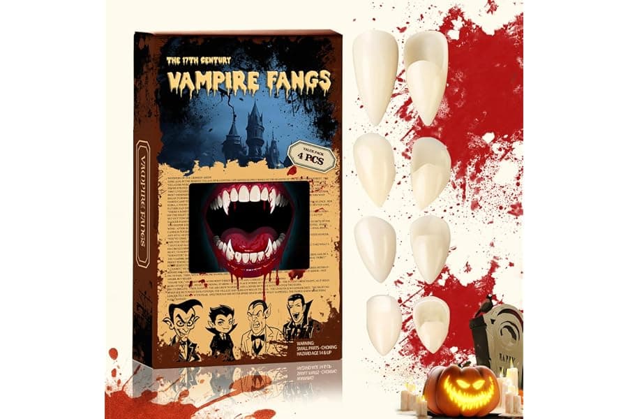 Best Vampire Fangs for Halloween Costumes