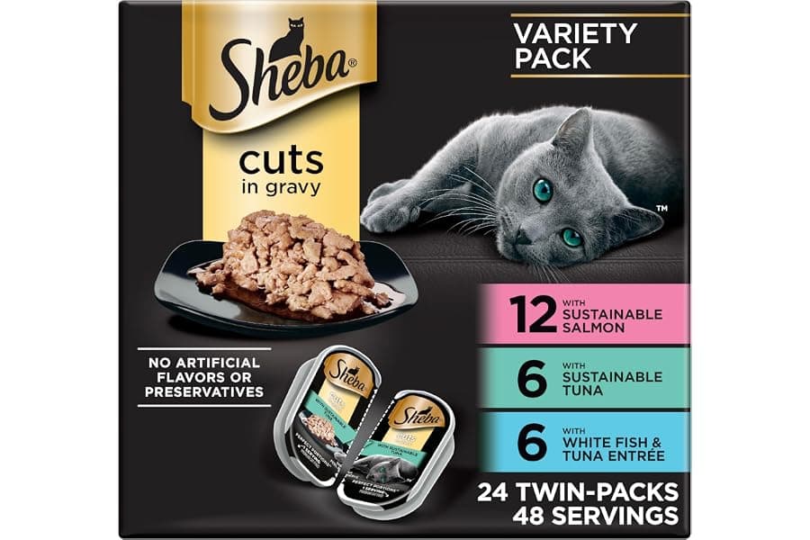 Grain-Free Seafood Wet Cat Food in Perfect Portions