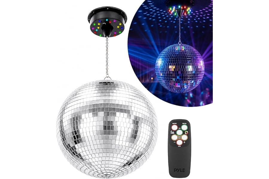 Motorized Disco Ball for Party Decorations