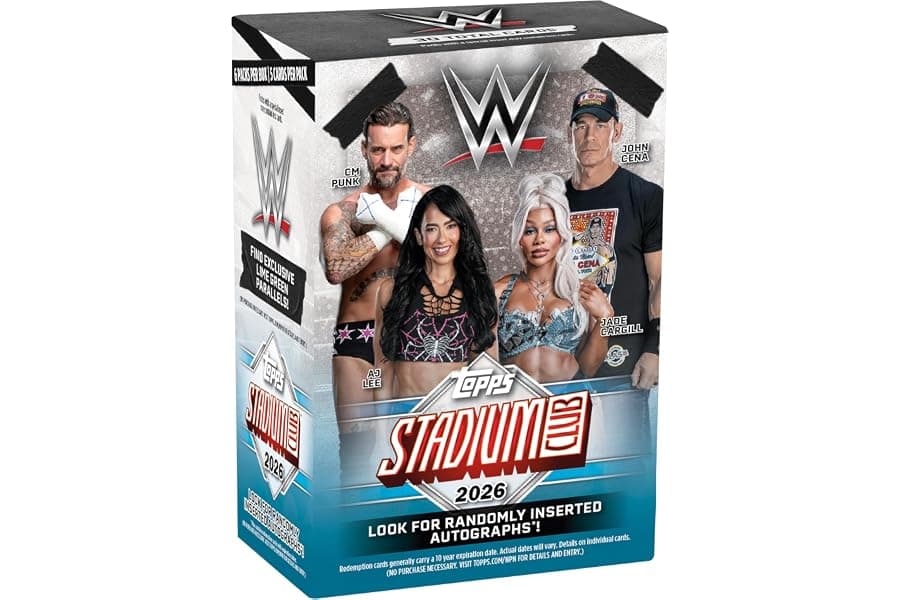 WWE Trading Cards Factory Sealed Value Box