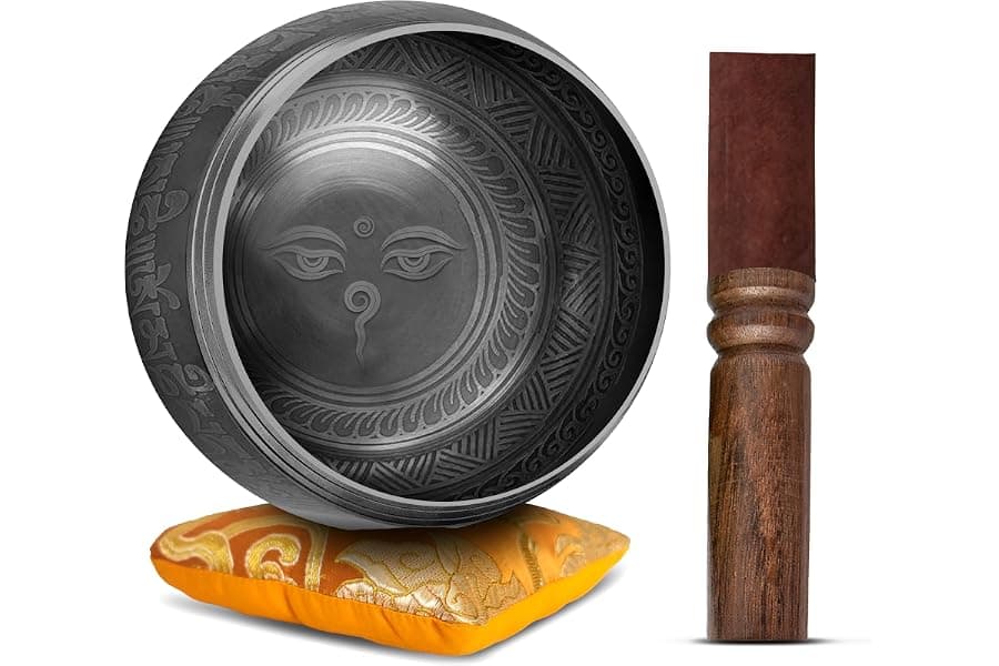 Tibetan Singing Bowl for Meditation and Chakra Healing