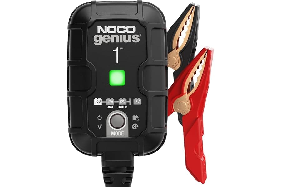 Smart 6V/12V Battery Charger with Automatic Maintenance