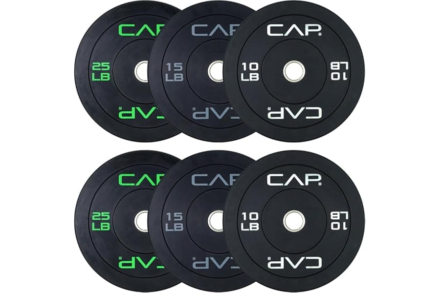 Olympic Bumper Plates for Strength Training at Home