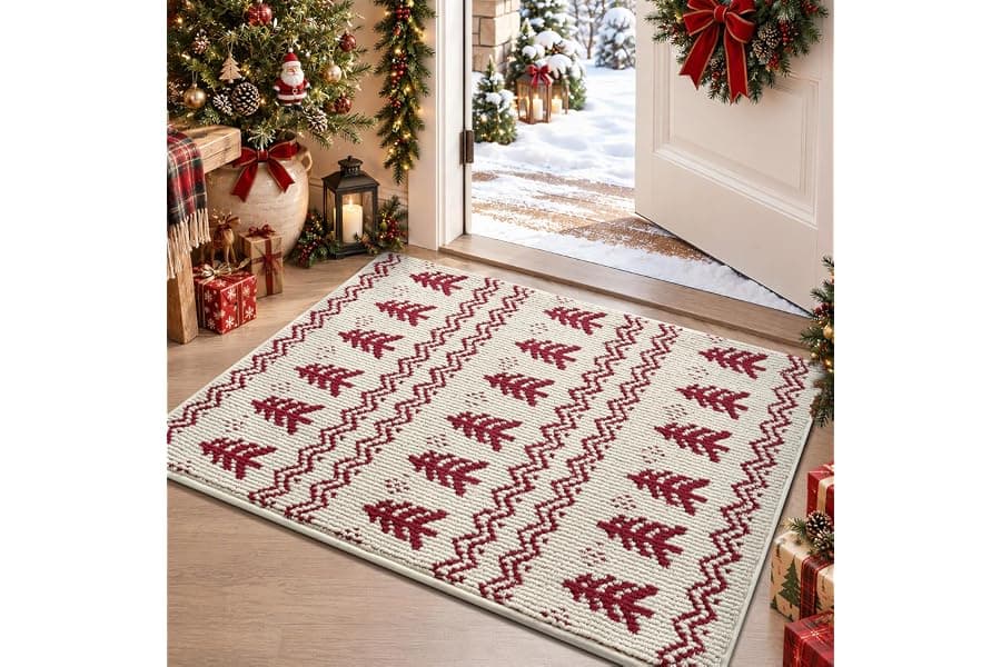 Best Christmas Door Mats for Your Entryway