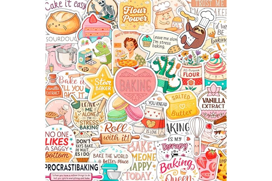Best 100 Baking Bakery Sticker Decals 2026