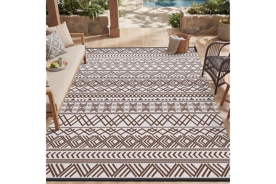 Waterproof Outdoor Rugs for Patios & Camping