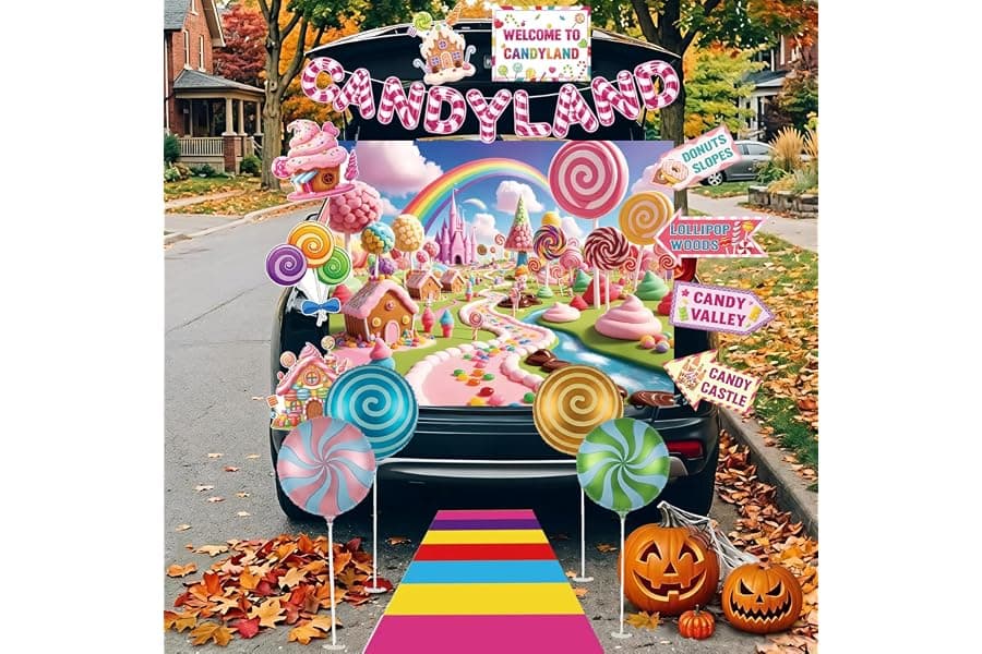 Best Halloween Trunk or Treat Car Decoration Kit
