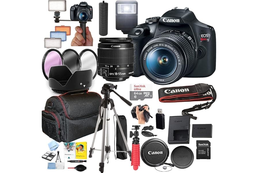 Complete DSLR Camera Bundle for Beginners