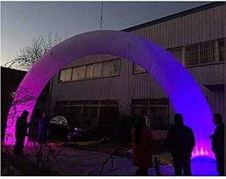 LED-Lit Inflatable Archway for Events
