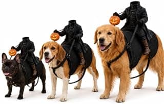 Light-Up Headless Horseman Pet Costume for Halloween
