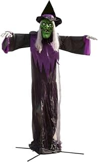 15-Foot Animatronic Talking Witch for Halloween